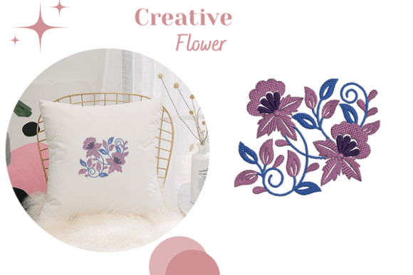 Creative Flowers: A Craft Fair Embroidery Winner