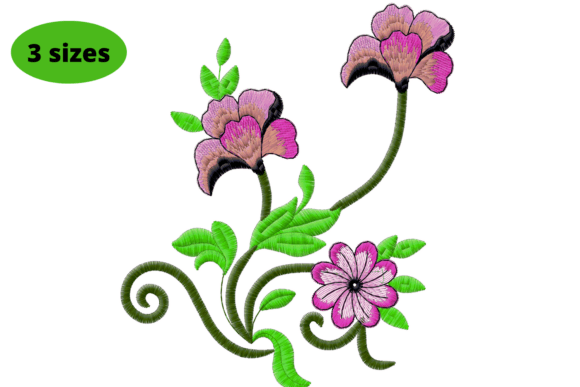 Floral Bouquet: Elegant Embroidery for Meaningful Handmade Gifts