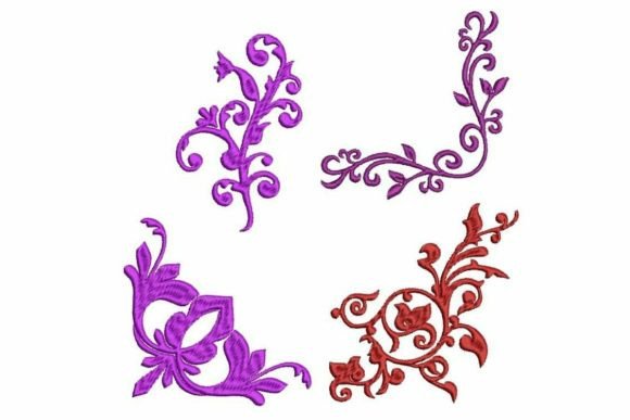 Floral Corners: A Seasonal Embroidery Border Worth Your Holiday Collection