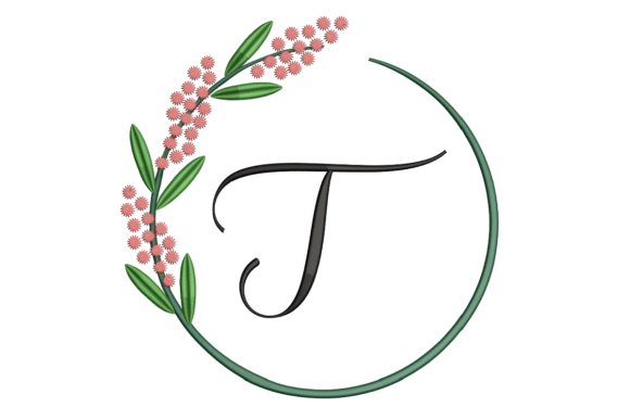 Monogram T: A Summer-Soft Floral Monogram Review