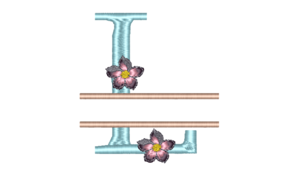 Split Floral Letter L: A Seasonal Embroidery Review