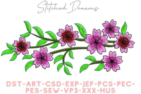 Various Flowers: A Thoughtful Embroidery Choice for Personalized Gifts